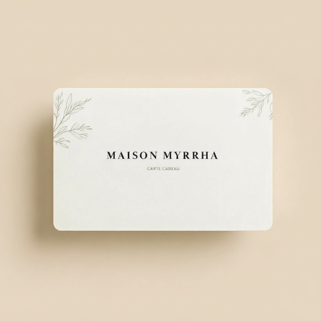 Carte Cadeau Maison Myrrha